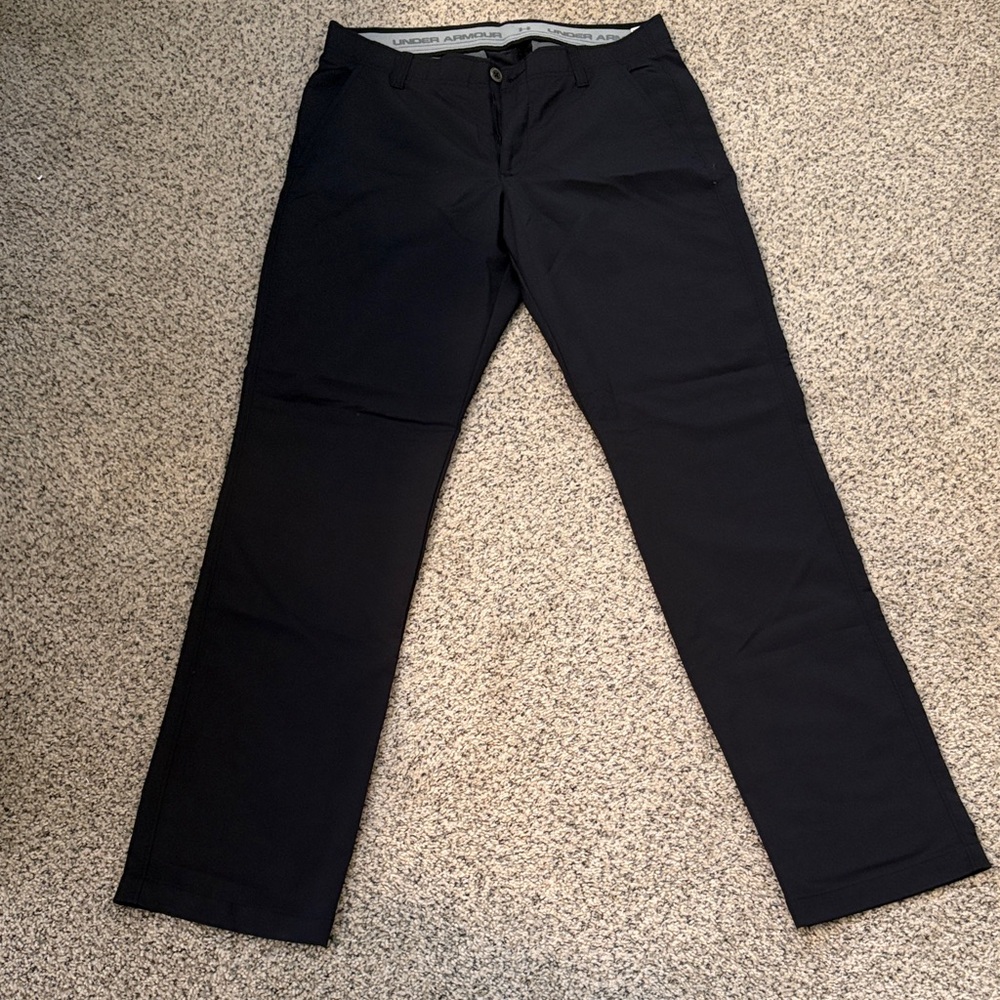 Under Armour Men's Black Chinos